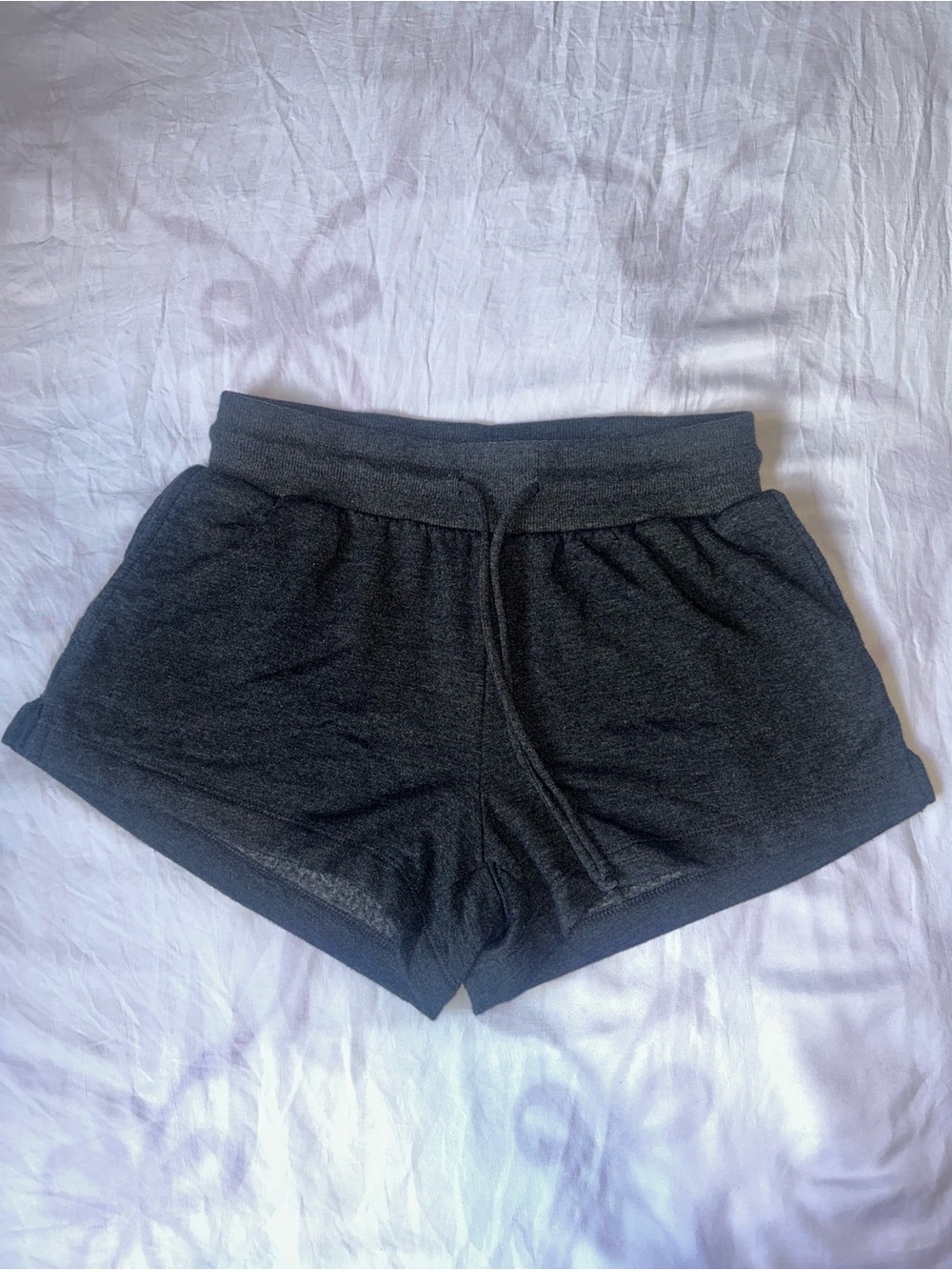 Women’s Charcoal Grey Lounge/Sweat Shorts - Soft Everyday Comfort